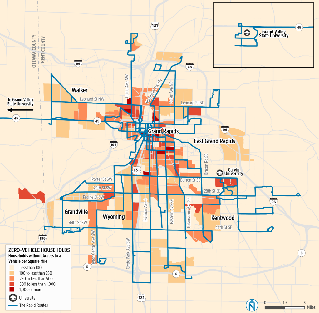 Some Maps Urban Grand Rapids